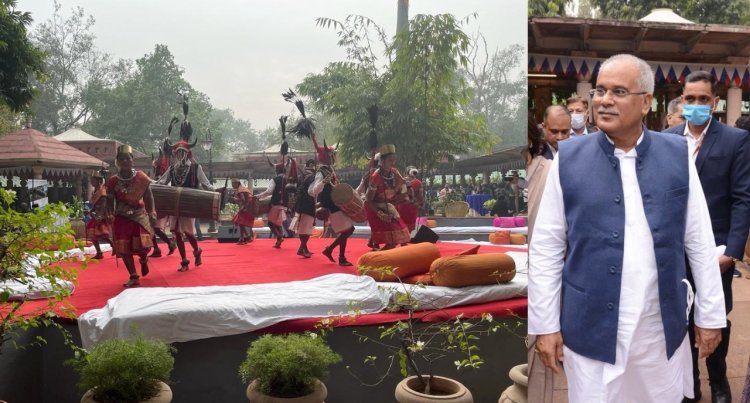 नई दिल्ली के बिकानेर हाउस में छत्तीसगढ़ी कला और संस्कृति से देश की राजधानी दिल्ली के लोग रुबरु हुए...