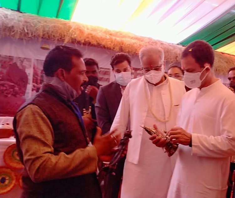 बस्तर आर्ट के संरक्षण-संवर्धन में कलागुड़ी उल्लेखनीय : सांसद गांधी ने कलागुड़ी को सराहा
