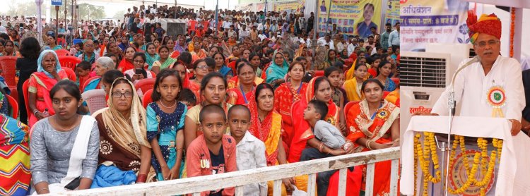 मुख्यमंत्री भूपेश बघेल ने साजा विधानसभा क्षेत्र की 5 नगर पंचायतों को विकास कार्यों के लिए 5 करोड़ रूपए देने की घोषणा की