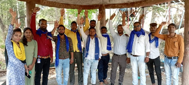 दुर्ग ब्लॉक और दुर्ग जिले में भीम रेजिमेंट छत्तीसगढ़ टीम का विस्तार करने हेतु 14 अप्रैल को बाबा साहब भीमराव अंबेडकर जयंती मनाने एवं अन्य मुद्दों पर विशेष चर्चा हुई