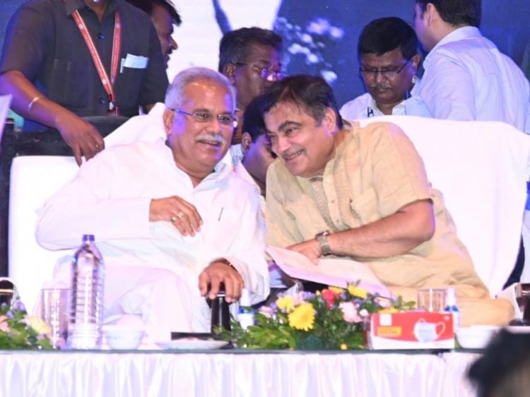 मुख्यमंत्री बघेल के आग्रह पर केन्द्रीय मंत्री गडकरी द्वारा छत्तीसगढ़ को आरओबी के लिए 700 करोड़ रूपए देने की घोषणा