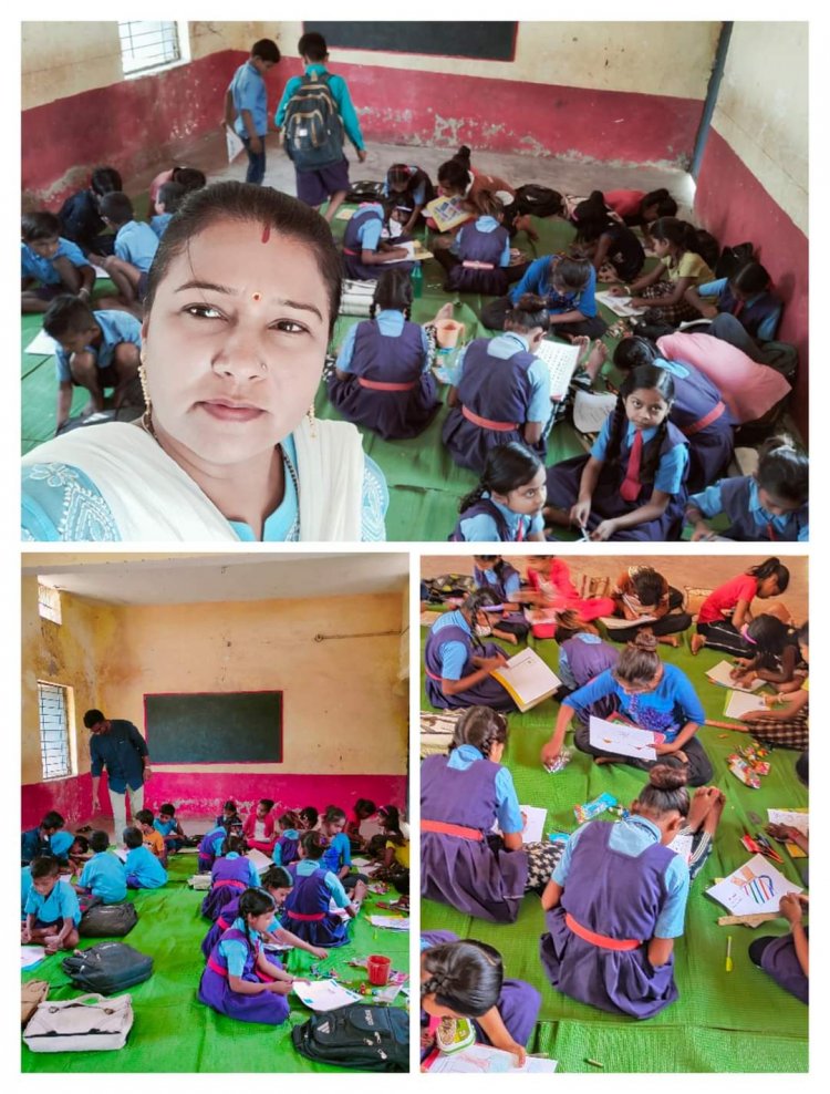 समर कैंप में बच्चों को मिल रहा अच्छा प्रतिसाद: खेलकूद,योग,चित्रकला, कहानी लेखन,खिलौना निर्माण,म्यूजिक, डांस विभिन्न गतिविधियों में ले रहे उत्साह से भाग--