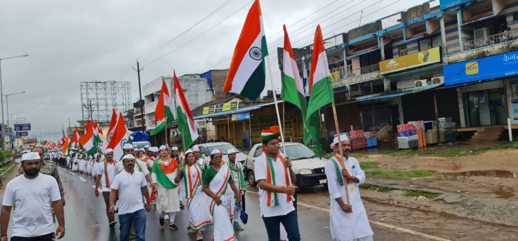 90 विधानसभा क्षेत्रों में कांग्रेस की 6 दिवसीय तिरंगा यात्रा शुरू प्रदेश कांग्रेस अध्यक्ष मोहन मरकाम कोण्डागांव में हुये शामिल मुख्यमंत्री भूपेश बघेल पाटन विधानसभा में होंगे शामिल सभी मंत्री, विधायक अपने क्षेत्रों में होंगे शामिल
