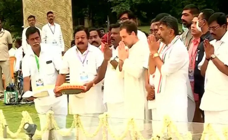 राहुल गांधी आज कन्याकुमारी से 'भारत जोड़ो यात्रा' करेंगे शुरू, 150 दिन में तय करेंगे 3,570 KM की दूरी