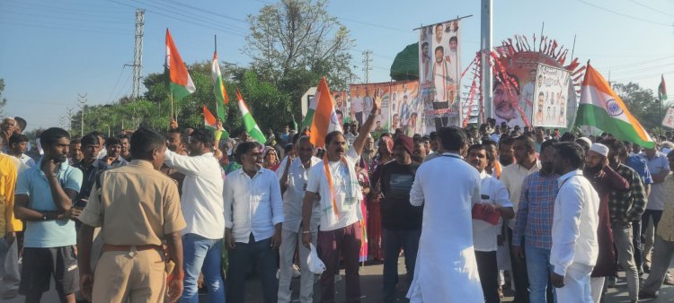 भारत के जन जन को जोड़ने वाली राहुल गांधी के नेतृत्व में अद्वितीय, ऐतिहासिक पद यात्रा में लगातार 52 दिन तक