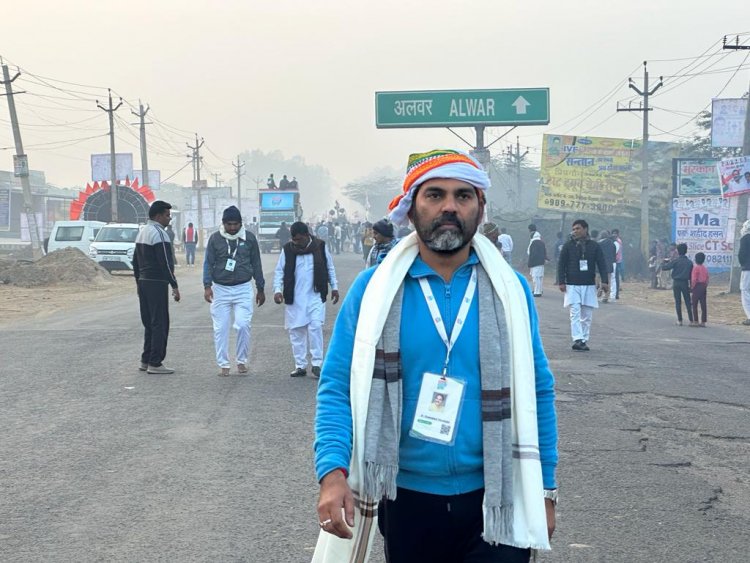 डॉ चौलेश्वर चन्द्राकर,प्रदेश अध्यक्ष को ओबीसी कांग्रेस छत्तीसगढ़ की ओर से मिला है, भारत जोड़ो यात्रा में प्रतिनिधित्व करने का अवसर
