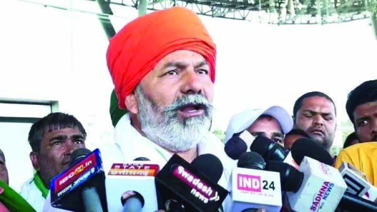 छत्तीसगढ़ पहुंचे टिकैत ने कहा, लंबा चलेगा किसानों का आंदोलन
