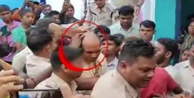 शादी के दिन खुली दूल्हे की पोल : लड़की वालों ने जूते से की खातिरदारी...