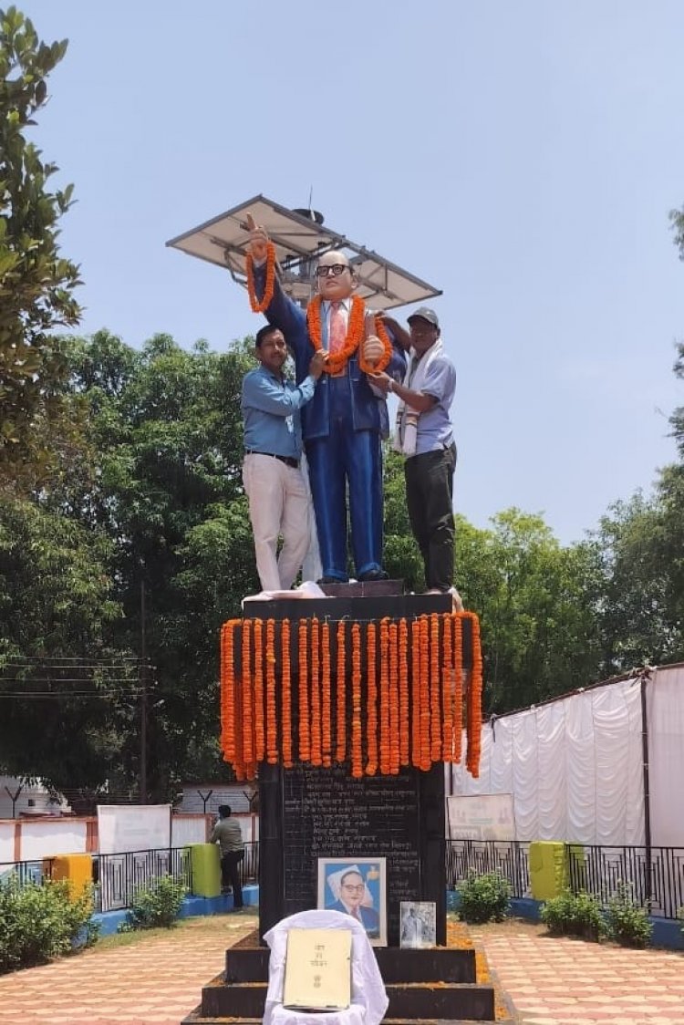 अम्बेडकर जयंती का आयोजन हर्षोल्लास के साथ संपन्न जशपुरनगर