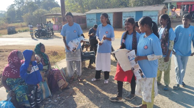 एनएसएस एवं यूनिसेफ के संयुक्त तत्वावधान में भड़िया ग्राम पंचायत में जागरूकता अभियान सम्पन्न