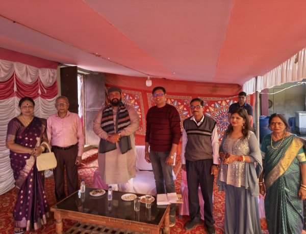 प्रबल प्रताप सिंह जूदेव जी ने जशपुर जिले के प्रतिष्ठित शिक्षाविद डॉक्टर विजय रक्षित जी के भतीजे के विवाह के पावन पर्व पर उनके आवास पर आयोजित मांगलिक कार्यक्रम में सम्मिलित होकर बधाई एवं शुभकामनाएं प्रेषित कीं।।